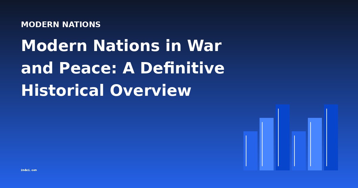 Modern Nations in War and Peace: A Definitive Historical Overview