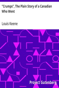 Cover of "Crumps", The Plain Story of a Canadian Who Went — Reading Companion