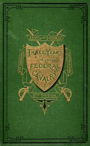 Cover of Three Years in the Federal Caval...