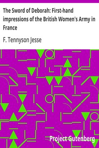 Cover of The Sword of Deborah: First-hand impressions of the British Women's Army in France — Reading Companion
