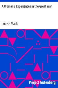 Cover of A Woman's Experiences in the Great War — Context and Discussion