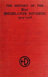 Cover of The History of the 51st (Highlan...