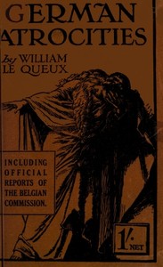 Cover of German Atrocities: A Record of S...