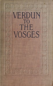 Cover of Verdun to the Vosges: Impression...